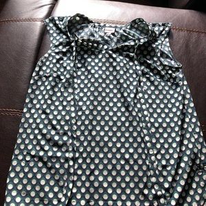 Merona tie neck blouse